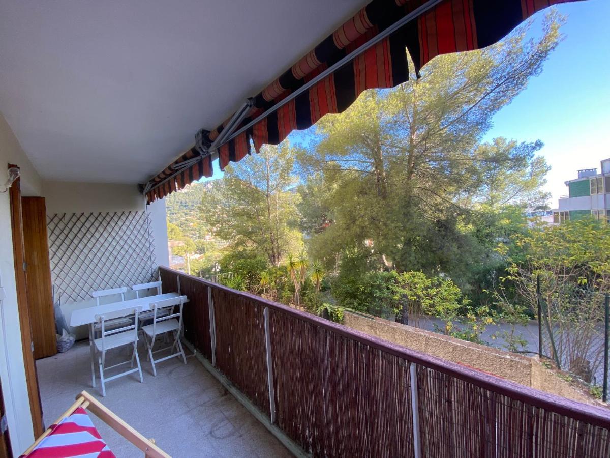 Appartement Le Panoramic - Terrasse Et Parking Cassis Exterior foto